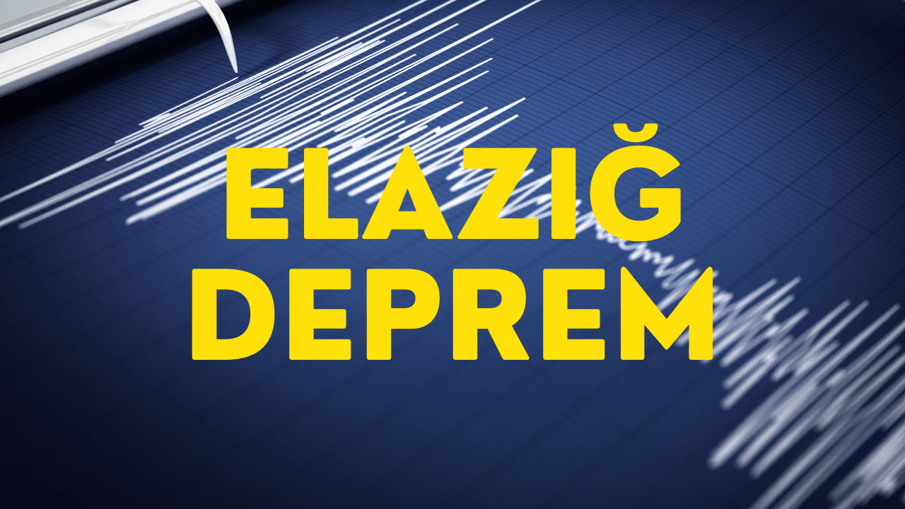 Son Dakika! Elazığ’da 5.3 Büyüklüğünde Deprem Meydana Gelen