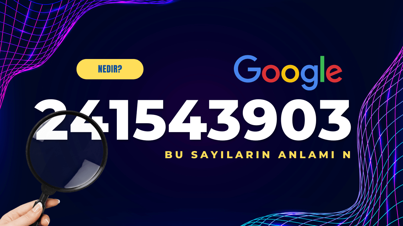 Google’a “241543903” Yazınca Neden O Resimler Çıkıyor?