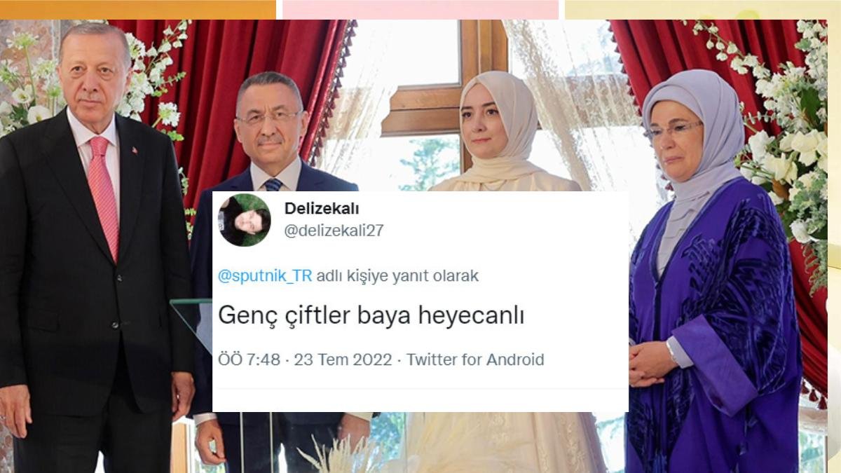 Cumhurbaşkanlığı Düğünü: Fuat Oktay ile Hümeyra Şahin Evlendi