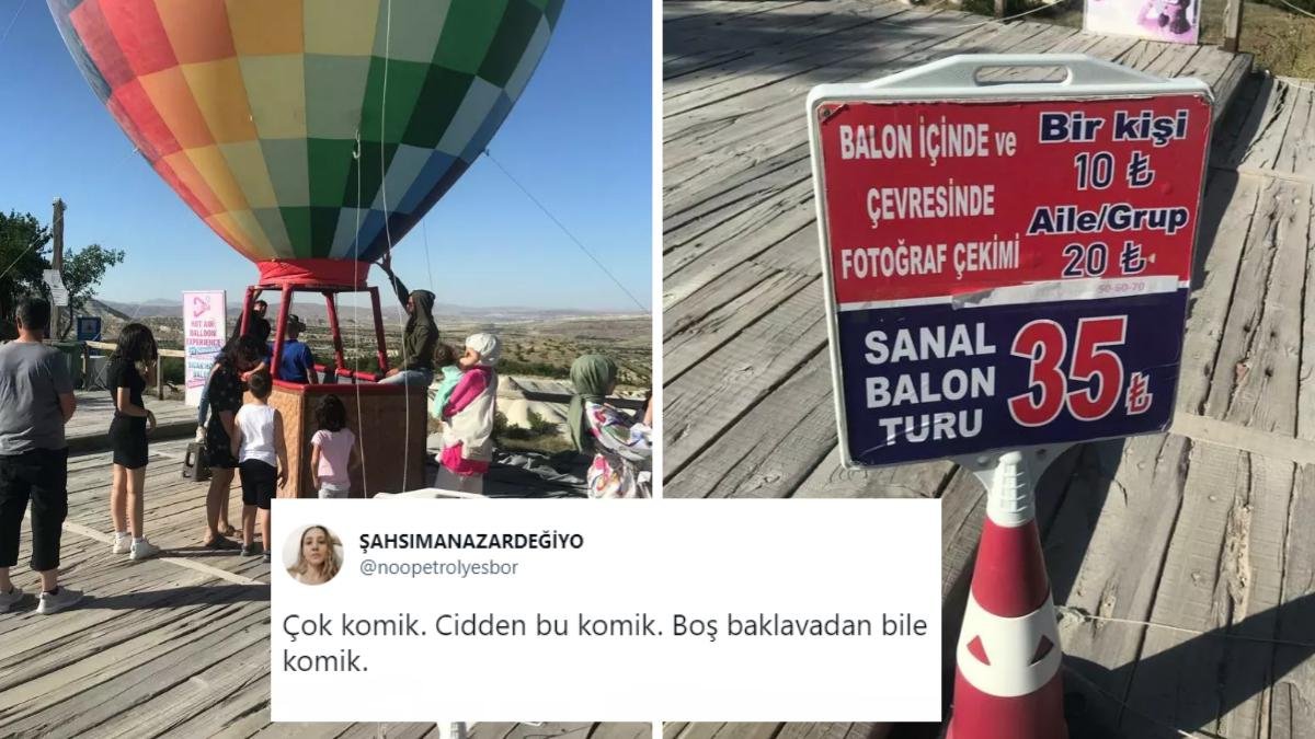 Turistlere Gerçeği Vatandaşa Sanal Tur! Kapadokya’daki Balon Fiyatlarına İnsanlar Sessiz Kalamadı