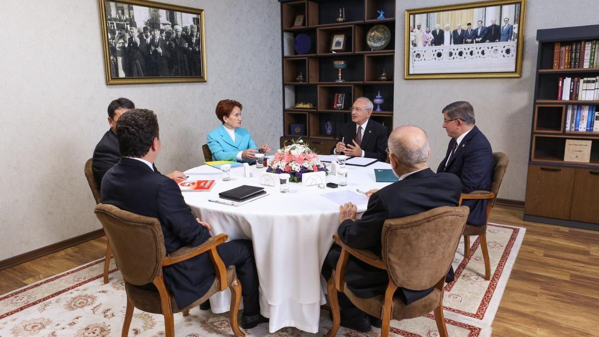 Altılı Masanın İlk Turu Tamamlandı: Ortak Aday Açıklaması ve İkinci Tur Mesajı…