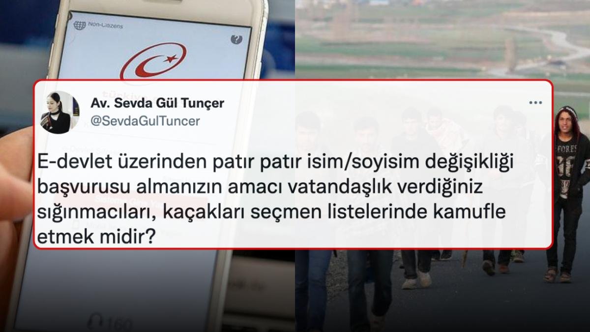 e-Devlet’ten Ad ve Soyadı Değiştirme Başvuruları Hakkında Ortaya Atılan İlginç İddia!