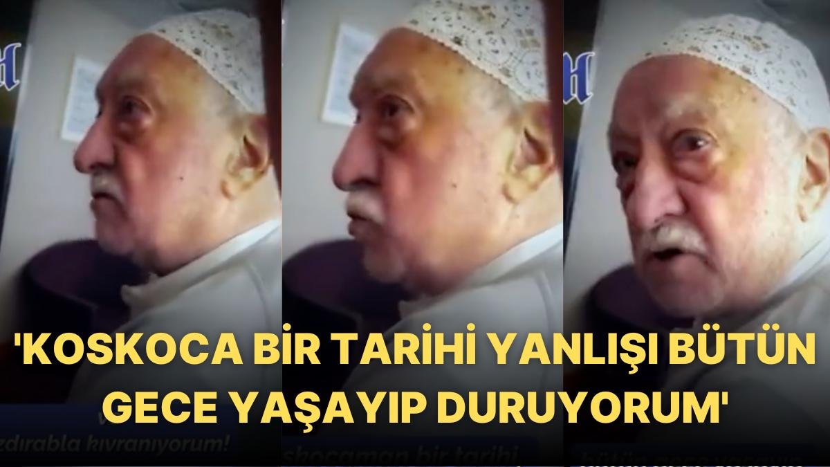‘Her Gece Izdırapla Kıvranıyorum’ FETÖ Elebaşı Fetullah Gülen’in Son Konuşması Sosyal Medyada Gündem Oldu!
