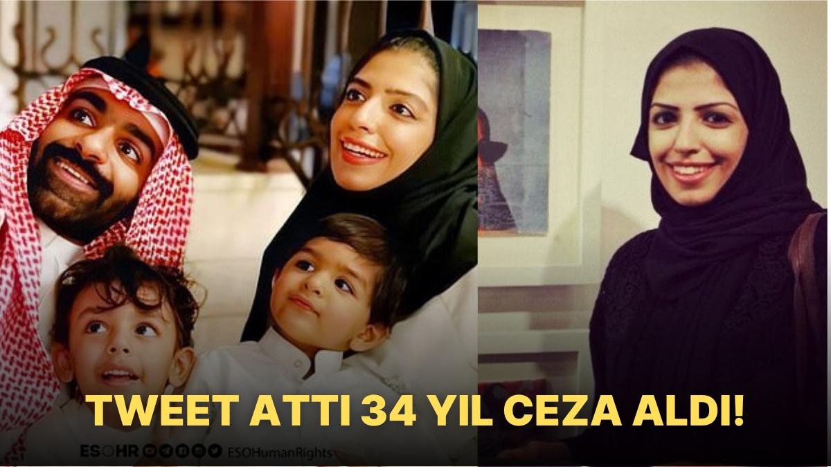 Suudi Arabistan’da Bir Kadın Twitter Hesabından Muhalif Hesapları Takip Edip Tweet Attığı İçin Tutuklandı!