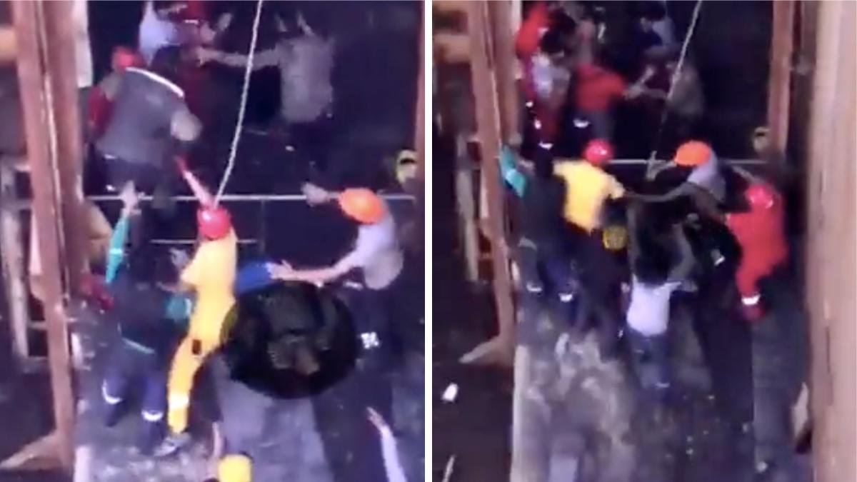 Yüksek Düşerek Ölen İşçiye Emniyet Kemeri Takmaya Çalıştı…