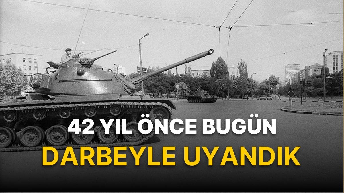 12 Eylül Darbesinin Üzerinden 42 Yıl Geçti! Siyasiler Acıyla Anıyor