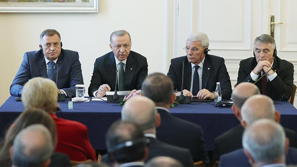 Erdoğan: ‘Türkiye-Bosna Hersek Arasında Kimlik Kartlarıyla Gidiş Gelişleri Yapabilme Kararını Verdik’