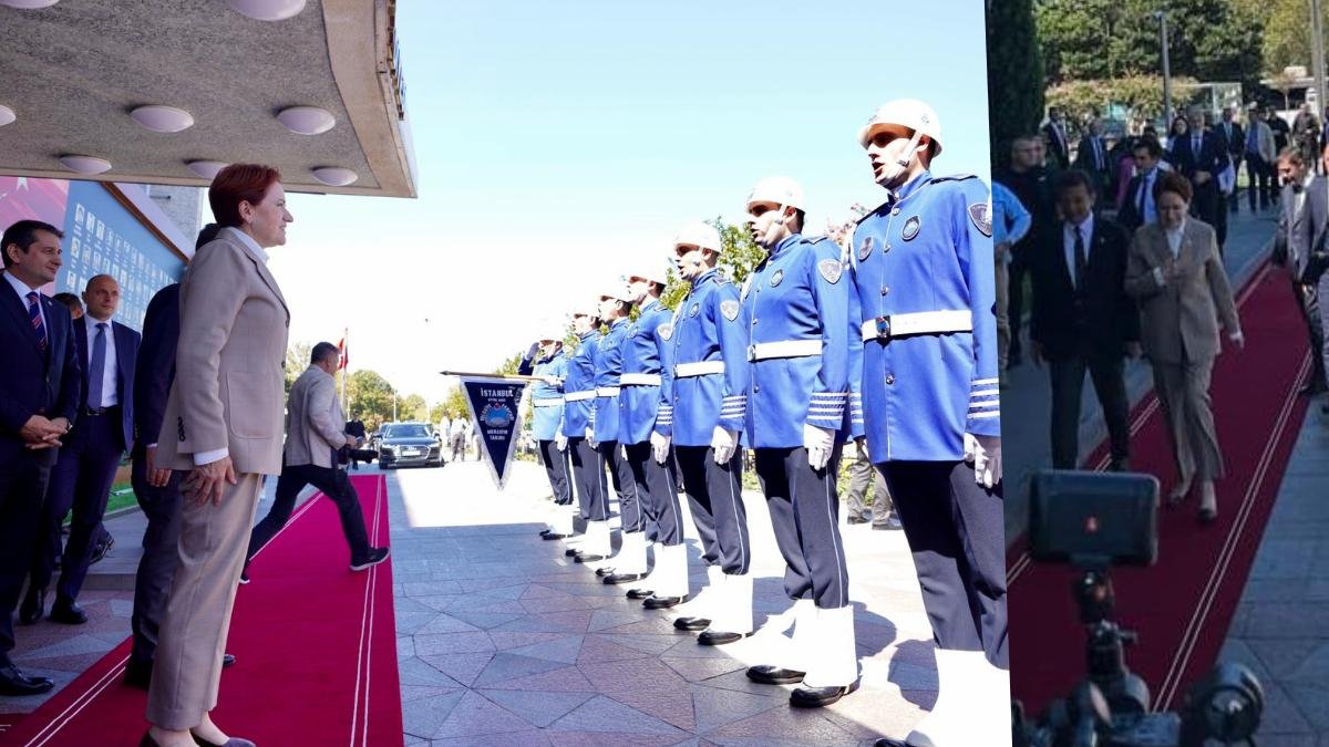 İmamoğlu’ndan Akşener’e Kırmızı Halı ve Zabıta Mangalı Karşılama
