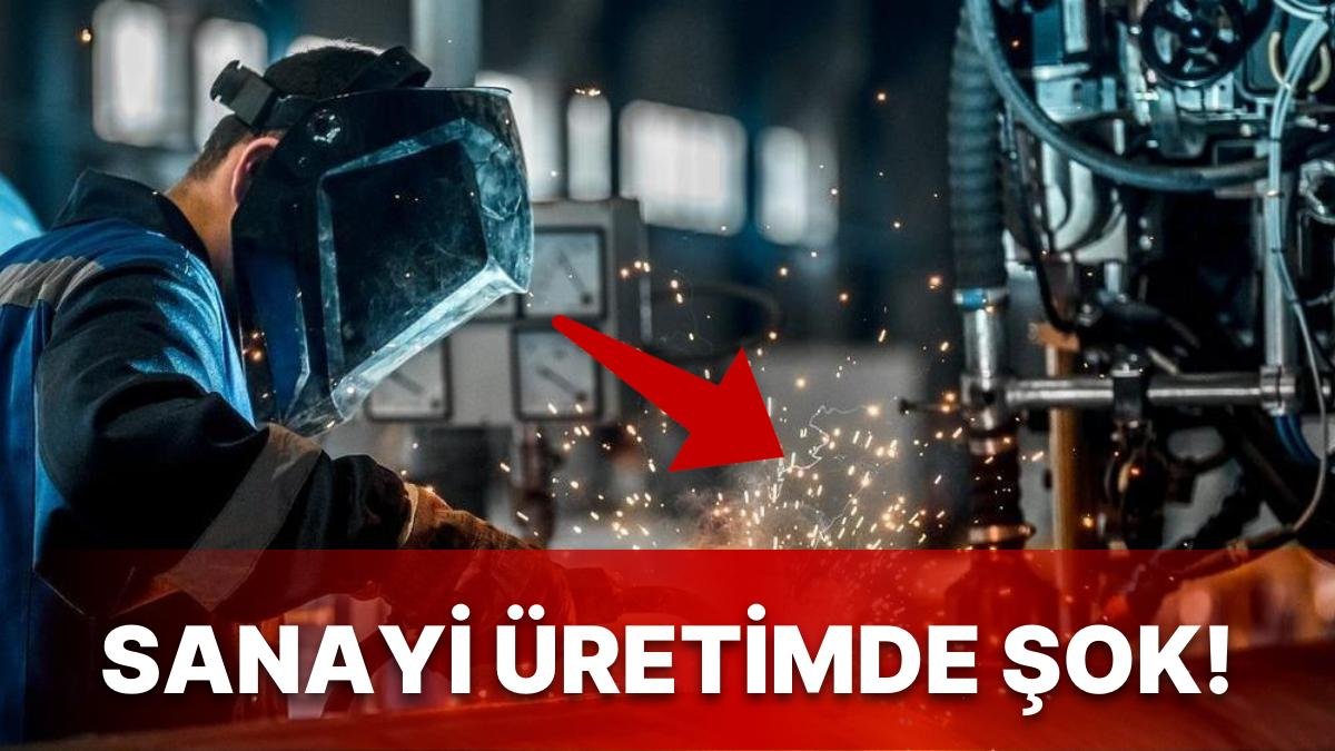 TÜİK Sanayi Üretim Verilerini Açıkladı: Verilerdeki Düşüş Dikkat Çekti