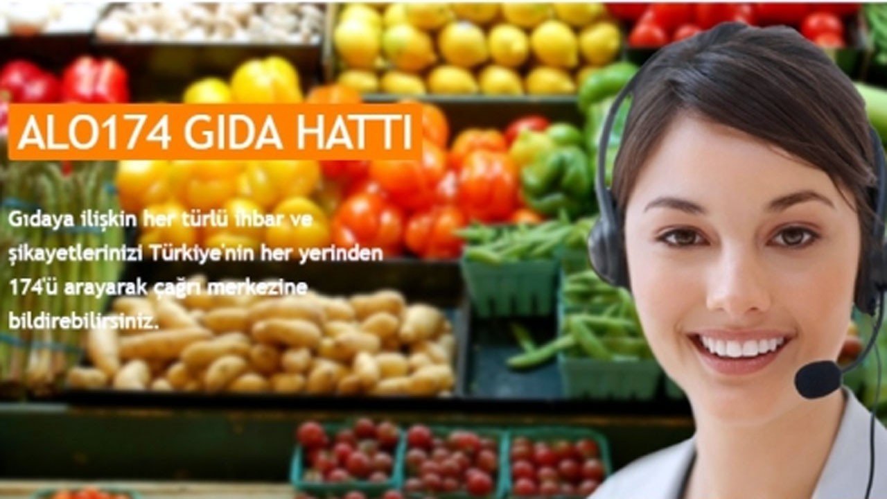 174 Gıda Hattı’na 2,8 milyon başvuru yapıldı