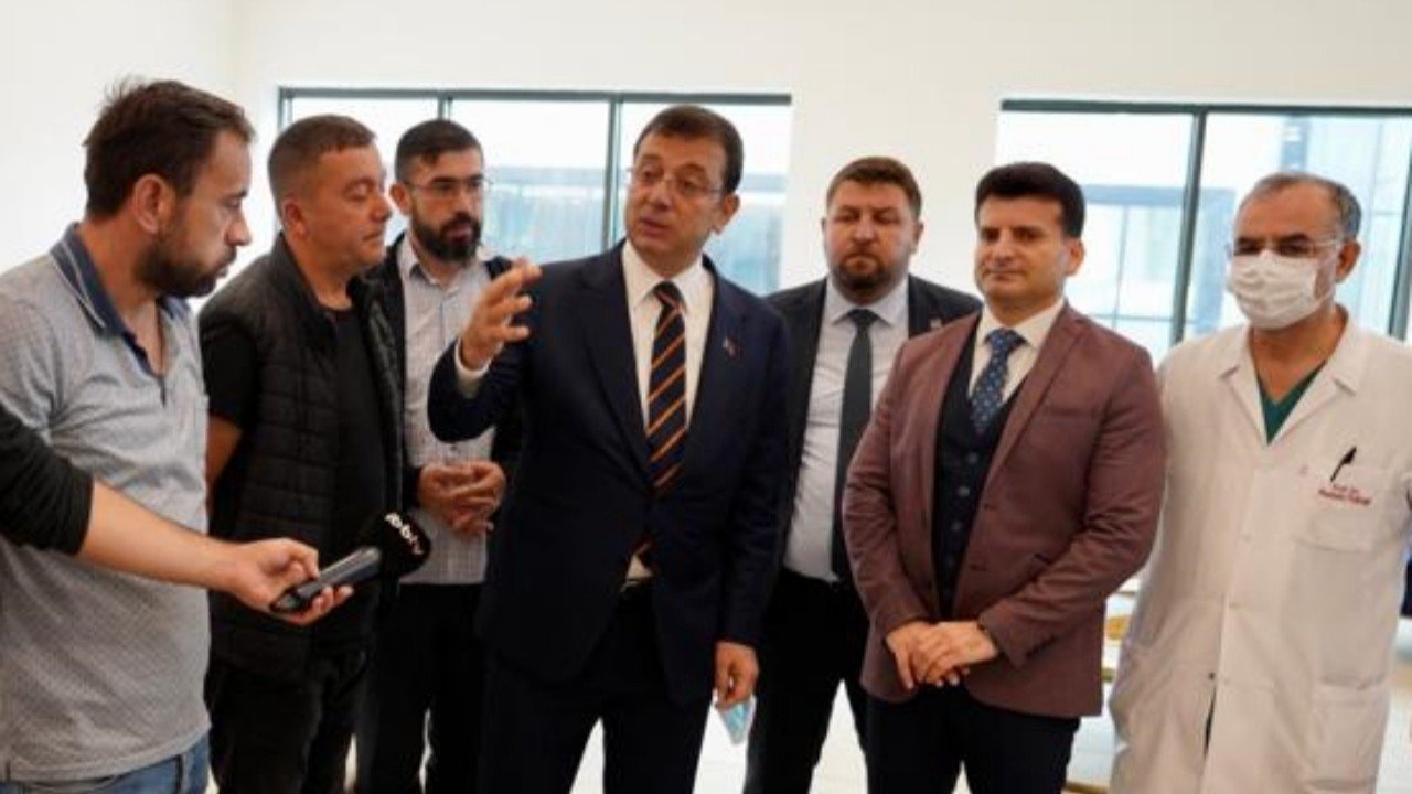 İmamoğlu, Binali Yıldırım’ı ziyaret etti