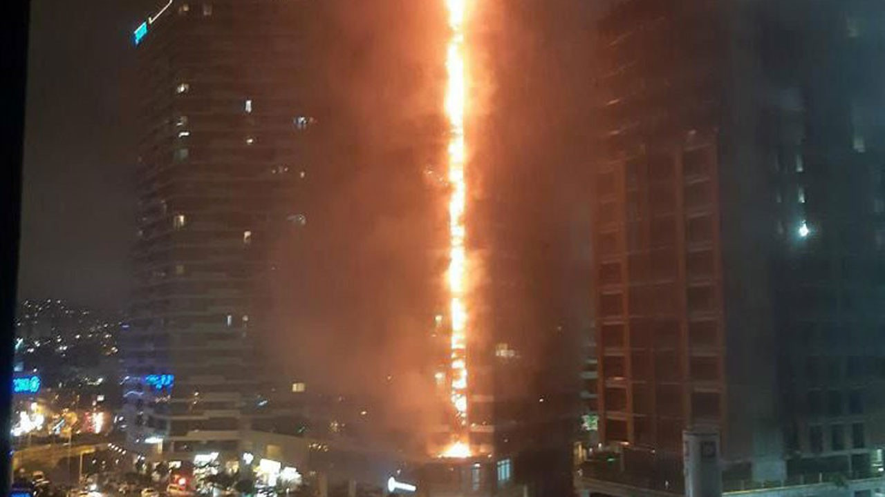 Kadıköy’de korkutan yangın