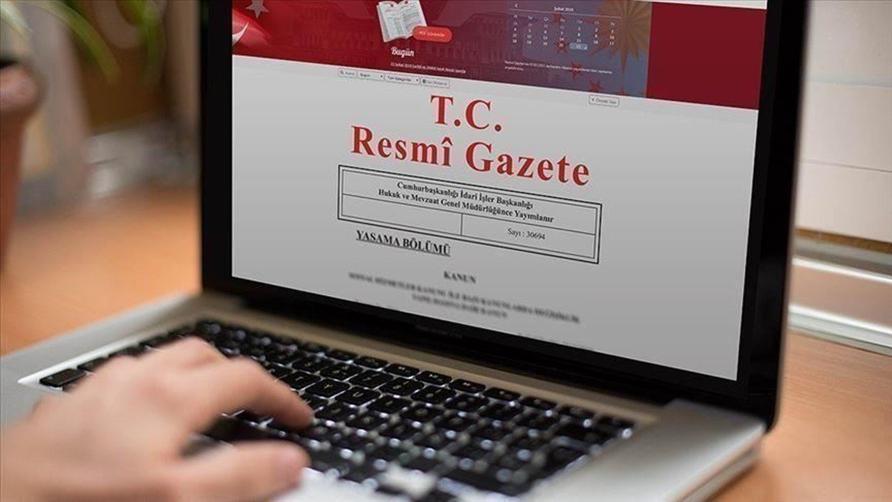 Resmi Gazete’de bugün (25 Ekim 2022)