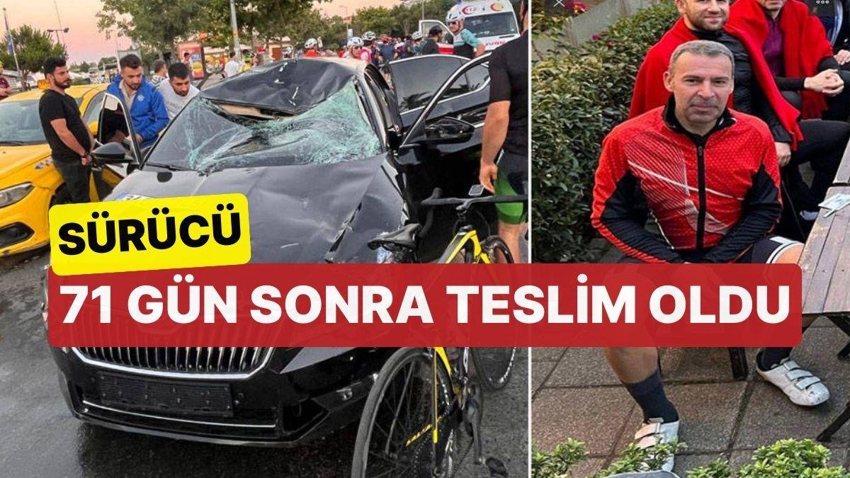 Bisikletli Doğanay Güzelgün’e Çarparak Ölümüne Neden Olmuştu: Sürücü 71 Gün Sonra Teslim Oldu