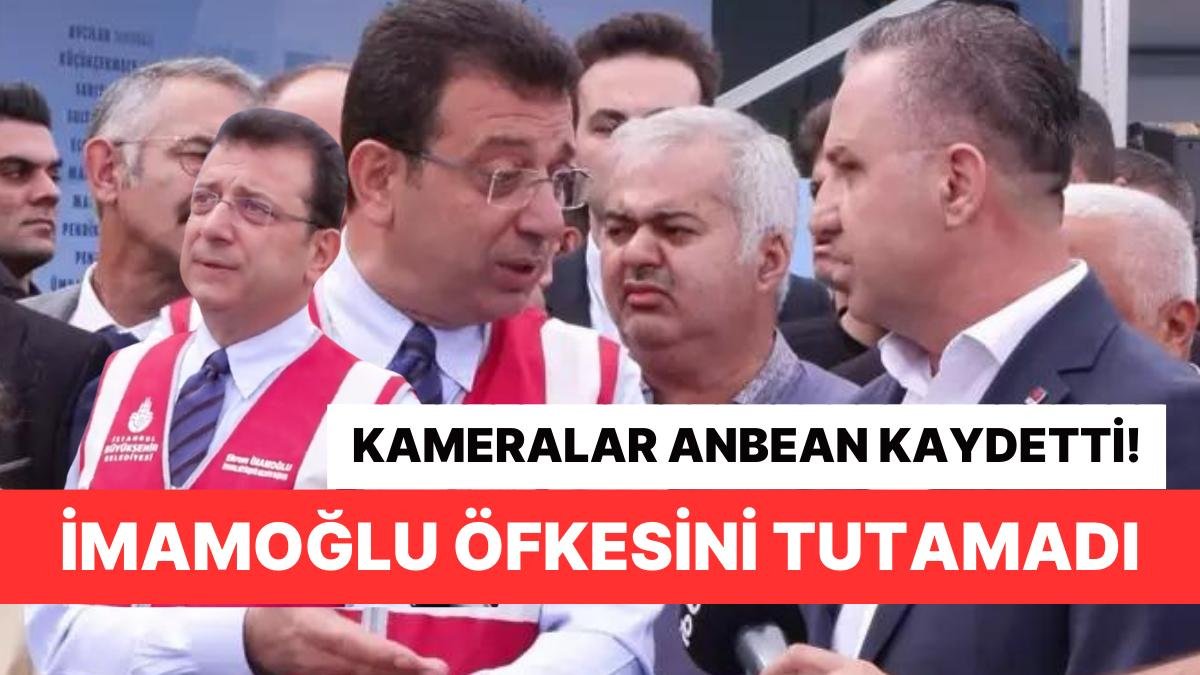 Ekrem İmamoğlu Kameralar Önünde Öfkelendi: CHP’li Başkana Sert Çıktı