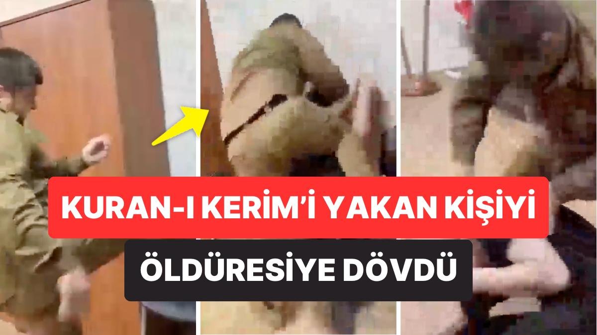 ‘Gurur Duyuyorum’: Çeçen Lider Ramazan Kadirov’un Oğlu Kur’an Yakan Kişiyi Öldüresiye Dövdü
