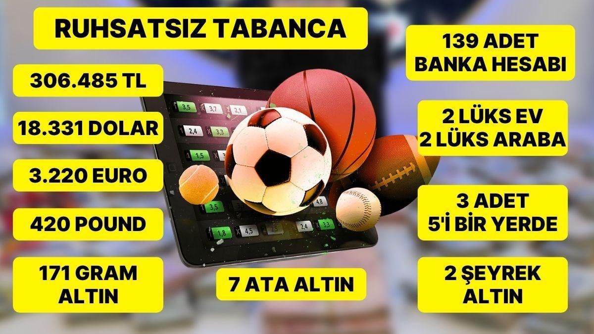10 İlde Yasa Dışı Bahis Operasyonu: Milyonlarca Liralık Para Ele Geçirildi