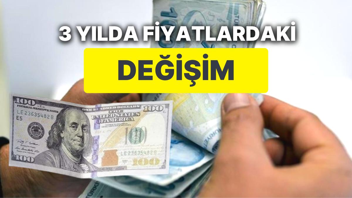 ABD’de Son 3 Yılda Değişen Fiyatlara Karşı Türkiye’de Fiyatlar Ne Durumda?
