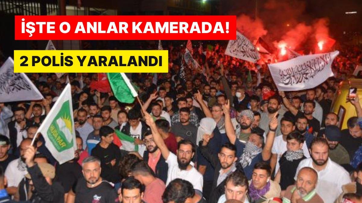 Adana’da ABD Konsolosluğu Önünde İsrail Karşıtı Protesto: 2 Polis Yaralandı