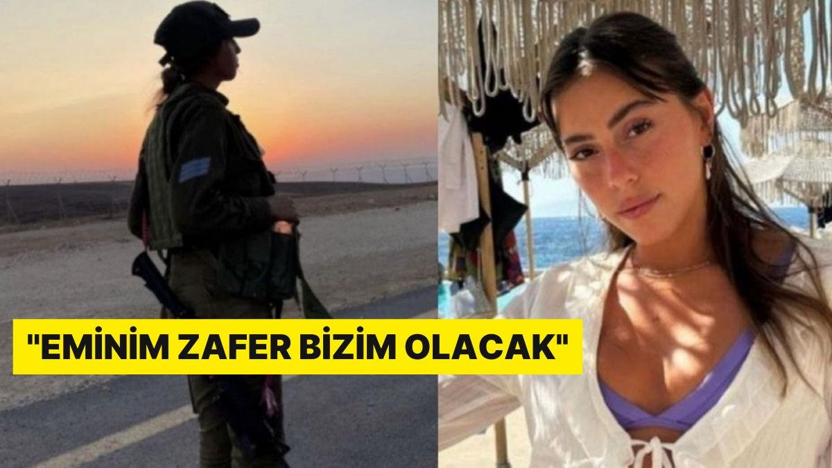 Bir Bu Eksikti! Türk Asıllı Mine Gümüşkaya İsrail Ordusuna Katıldı: ”Eminim Zafer Bizim Olacaktır”