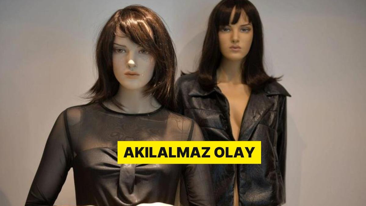 Bu da Oldu: Cansız Manken Taklidi Yaparak AVM’deki Dükkanları Soydu