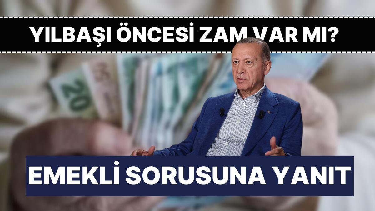 Cumhurbaşkanı Erdoğan, ‘Emekli Zammı’ Sorusuna Yanıt Verdi