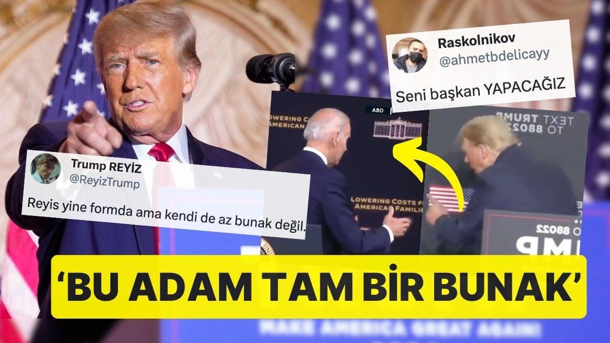 Donald Trump’ın Joe Biden Taklidi Sosyal Medyada Gündem Oldu! ‘Bu Adam Tam Bir Bunak’