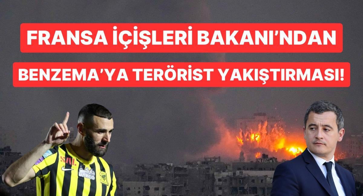 Filistin’e Destek Veren Benzema’ya Ülkesinden Ağır Suçlama!