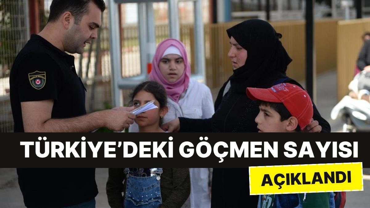 İçişleri Bakanı Ali Yerlikaya, Türkiye’deki Yabancı Göçmen Sayısını Açıkladı
