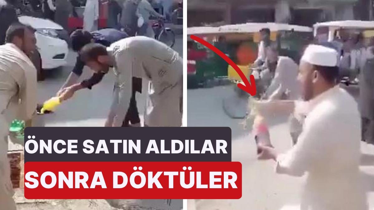 İsrail Bayrağı Bile Yemişlerdi! Pakistanlılar İsrail’i Protesto Etmek İçin Coca-Cola Satın Alıp Döktüler