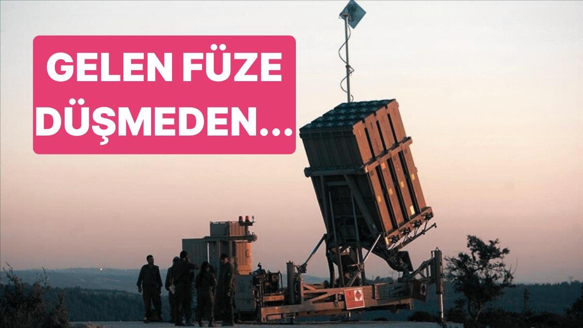 İsrail Hava Savunma Sistemi Demir Kubbe’yi Duymuş muydunuz?