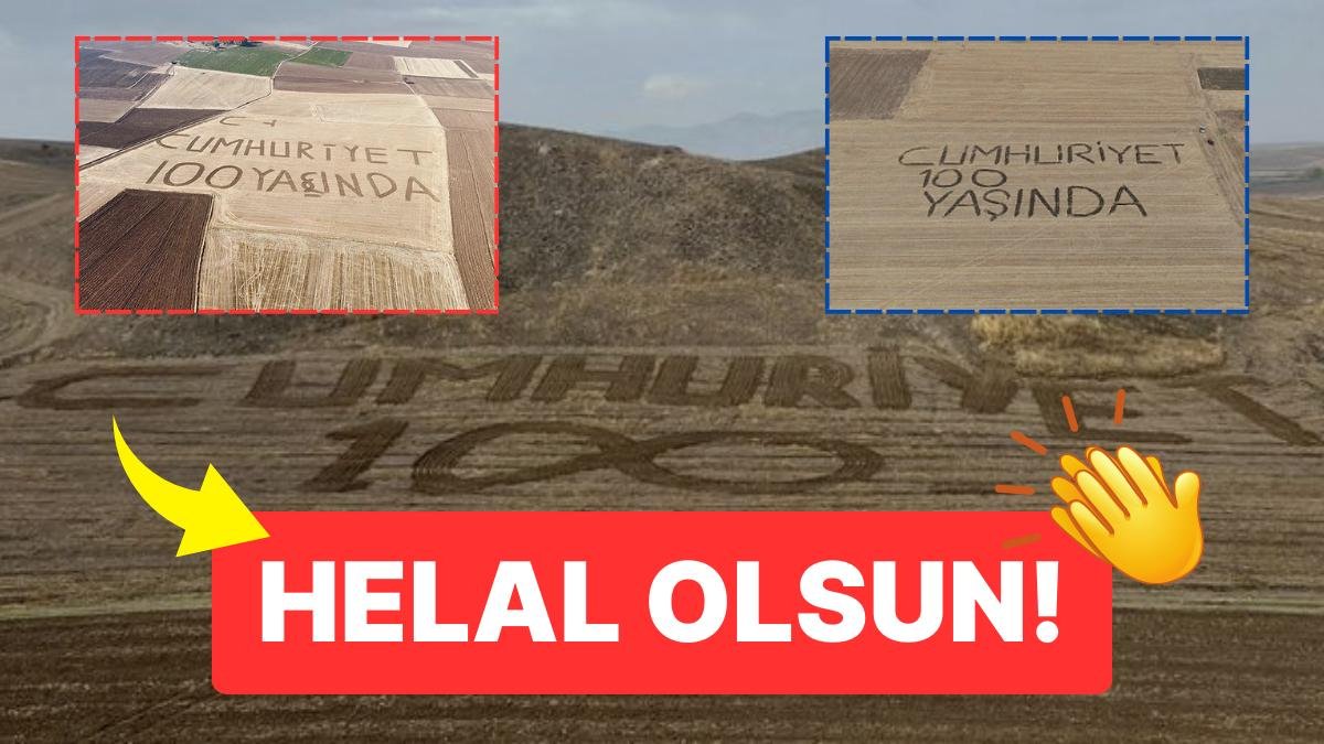 “Köylü Milletin Efendisidir” Sözünün Kanıtı Çiftçilerimizden Yeni Bir 100. Yıl Kutlaması Geldi
