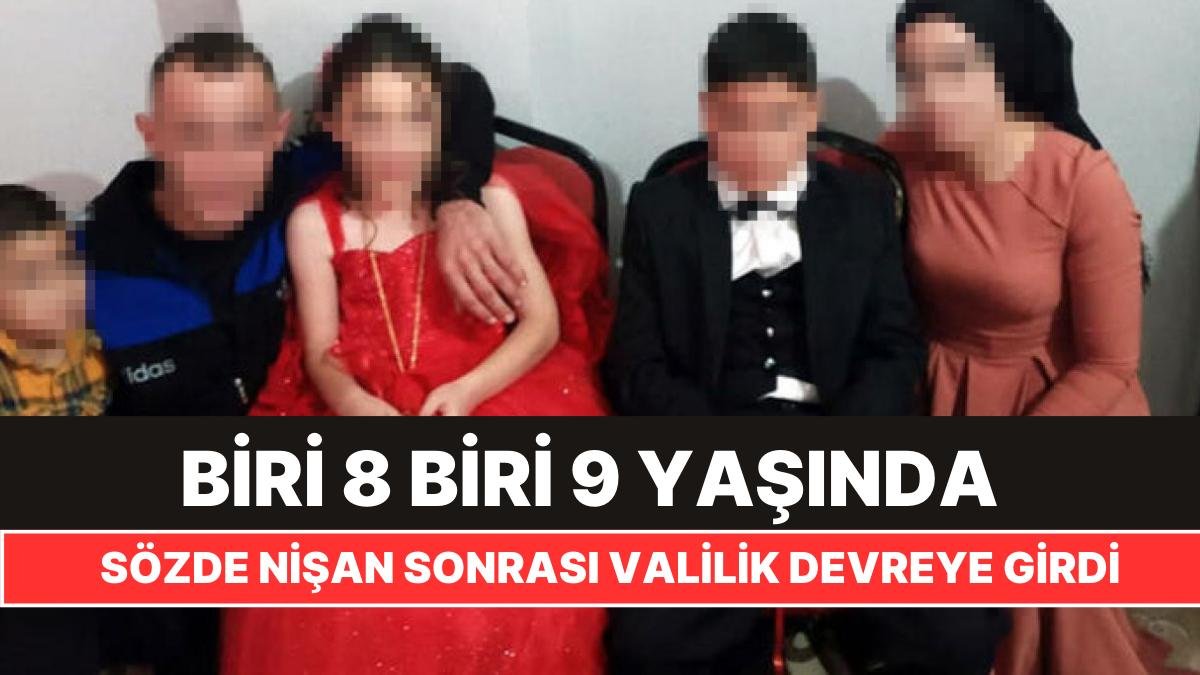 Mardin’de İki Çocuğa Yapılan ‘Nişan Töreni’ Sonrası Valilik Harekete Geçti