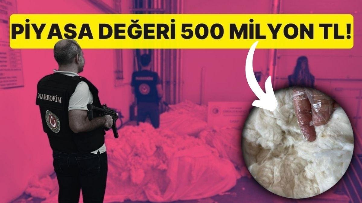 Piyasa Değeri 500 Milyon TL! Pamuğa Emdirdikleri Uyuşturucuyu Türkiye’ye Sokmak İstediler