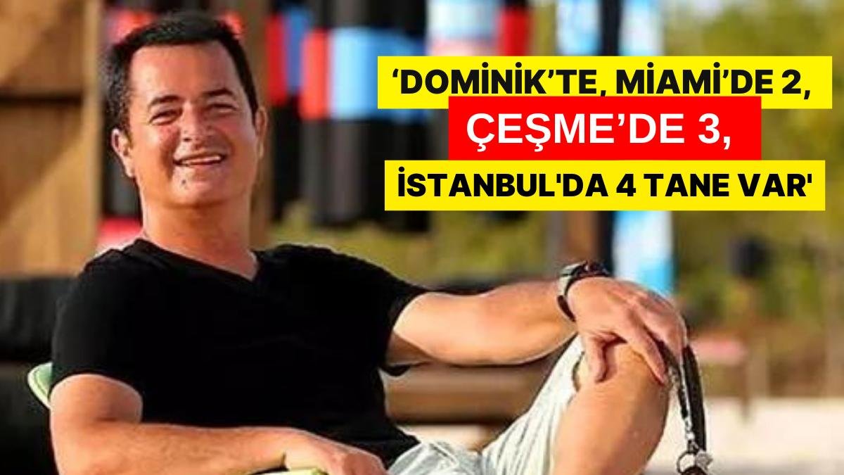Sıkı Durun! Acun Ilıcalı Kaç Arabası Ve Motosikleti Olduğunu Açıkladı: ”Dünyanın Çeşitli Yerlerinde”