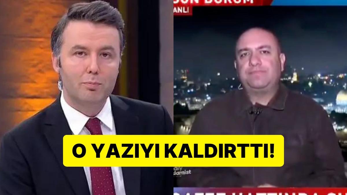 Sunucu Mehmet Akif Ersoy’un Kudüs Tepkisi Canlı Yayına Damga Vurdu!
