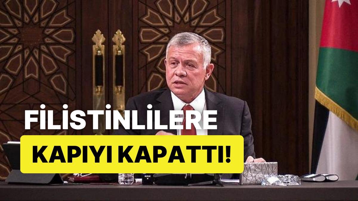 Ürdün Kralı 2. Abdullah’tan Gazze Açıklaması: ”Filistinli Mülteciler Mısır veya Ürdün’e İtilmemeli”
