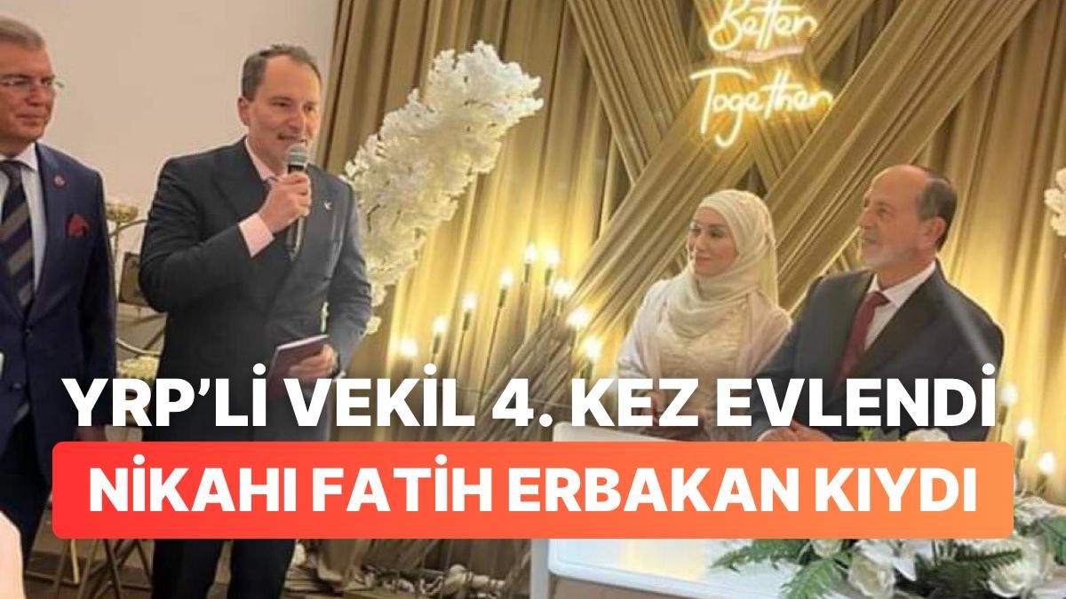 Yeniden Refah Partili Ali Yüksel 74 Yaşında Dördüncü Kez Evlendi