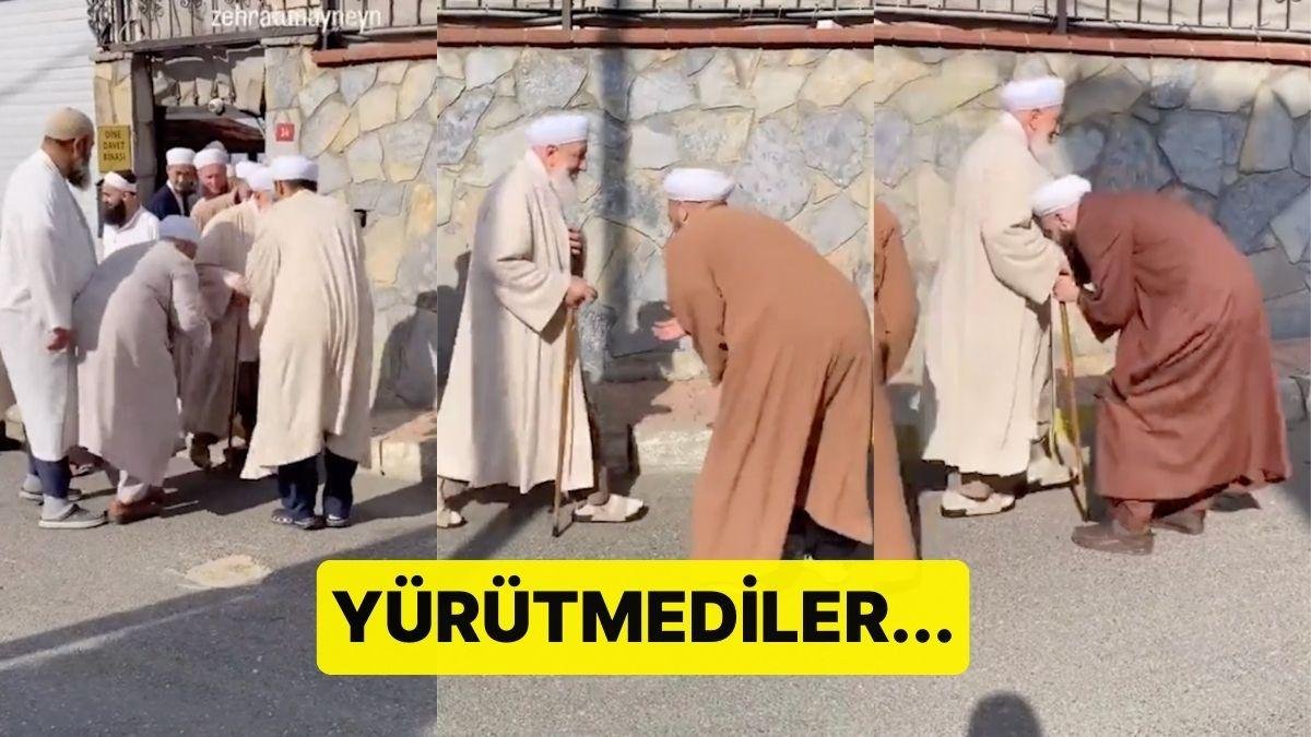 Yürütmediler… Müritler, Şeyhin Elini Öpmek İçin Birbiriyle Yarıştı!