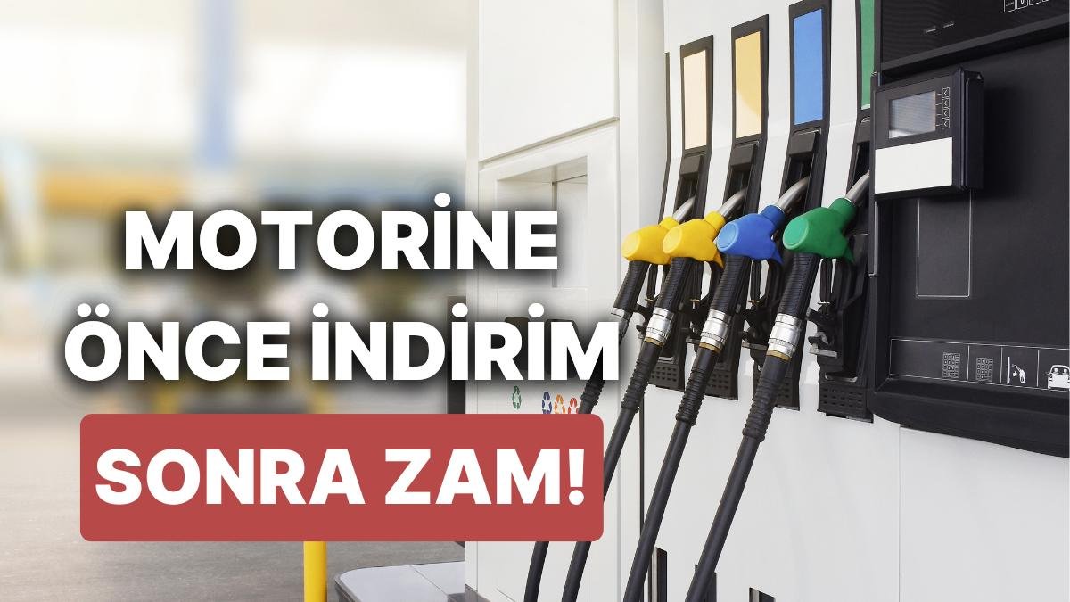 Akaryakıt İndirimlerin Ardından Motorine Zam Tarihi Verildi: LPG, Motorin, Benzin Fiyatı Ne Kadar Olacak?