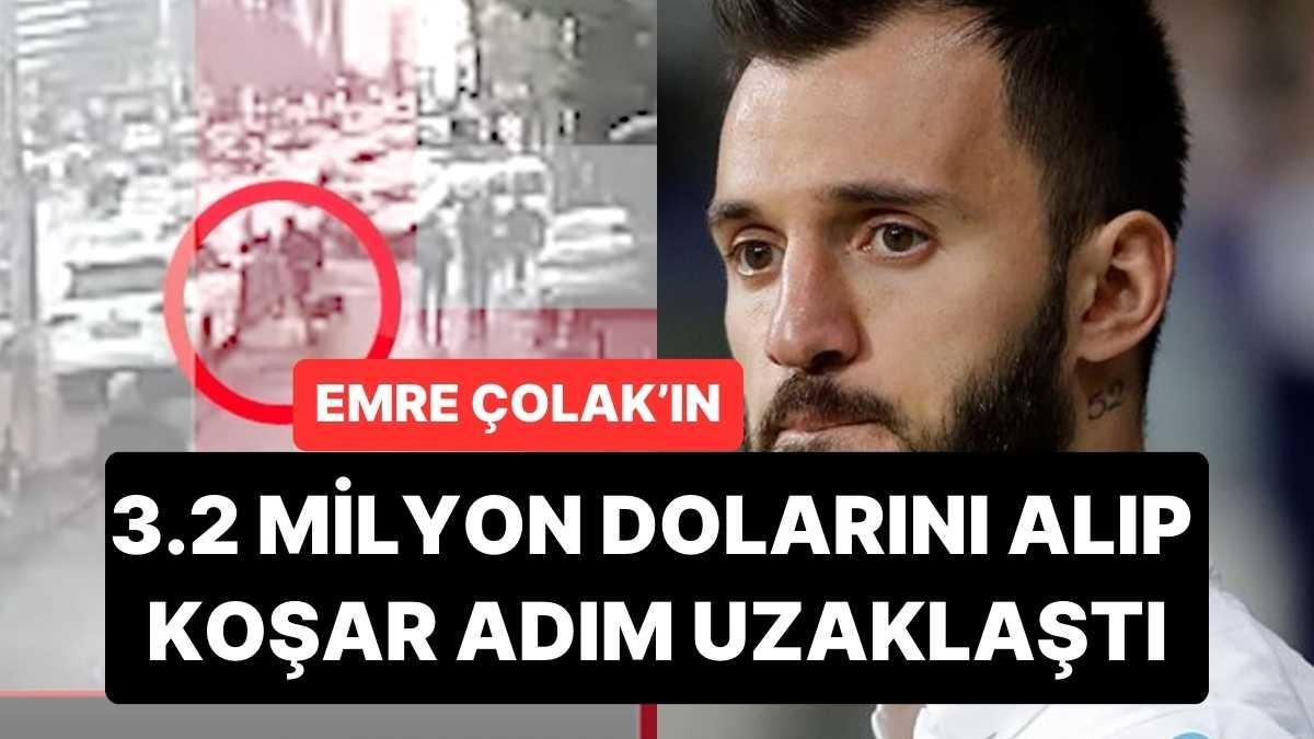 Büyük Fon Vurgununda Yeni Görüntüler: Emre Çolak’ın 3.2 Milyon Dolarını Alıp Koşar Adım Uzaklaştı