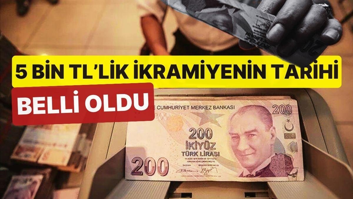 Çalışan Emekliler İçin 5 Bin TL’lik İkramiyenin Tarihi Belli Oldu!