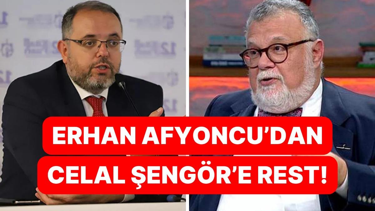 Erhan Afyoncu’dan “Jeolog” Çıkışı!