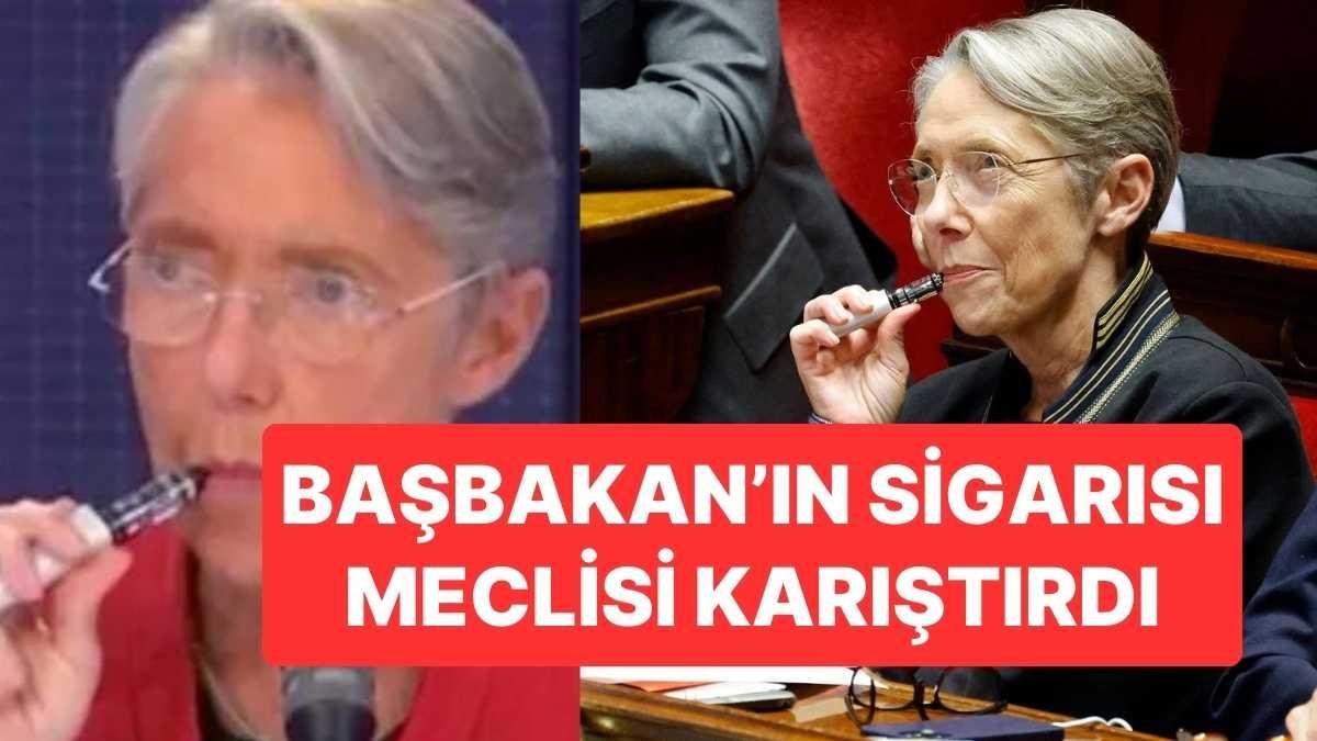 Fransa Başbakanı Borne’un Sigara Bağımlılığı Başına Yine İş Açtı: Mecliste Tansiyon Yükseldi