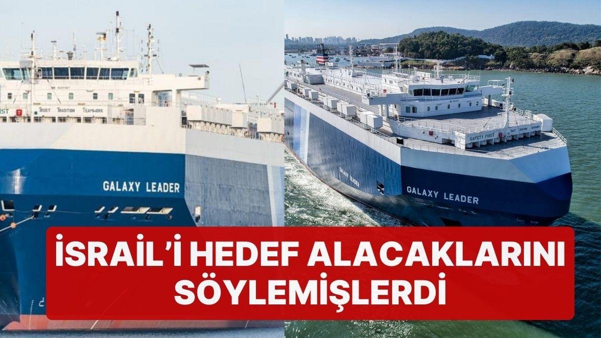 İsrail’i Hedef Alacaklarını Söylemişlerdi: ‘Yemenli Husiler İsrail’e Ait Gemiyi Kaçırdı’ İddiası
