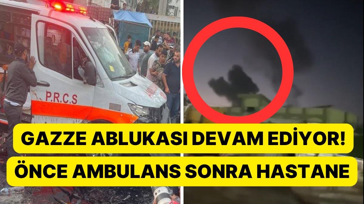 İsrail’in Hastane Saldırıları Devam Ediyor! Gazze’deki Endonezya Hastanesi Bombalandı!