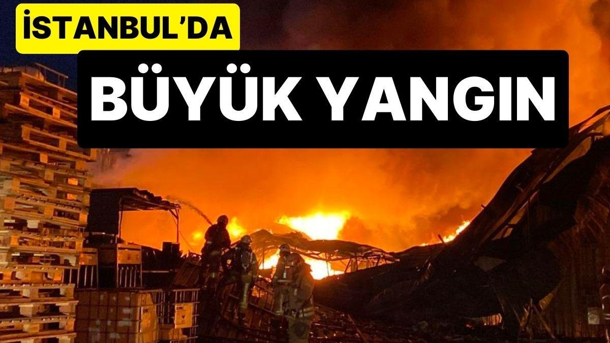 İstanbul Esenyurt’taki Bir Fabrikada Yangın Çıktı: Çevre İlçelerden de Söndürme Desteği Geldi