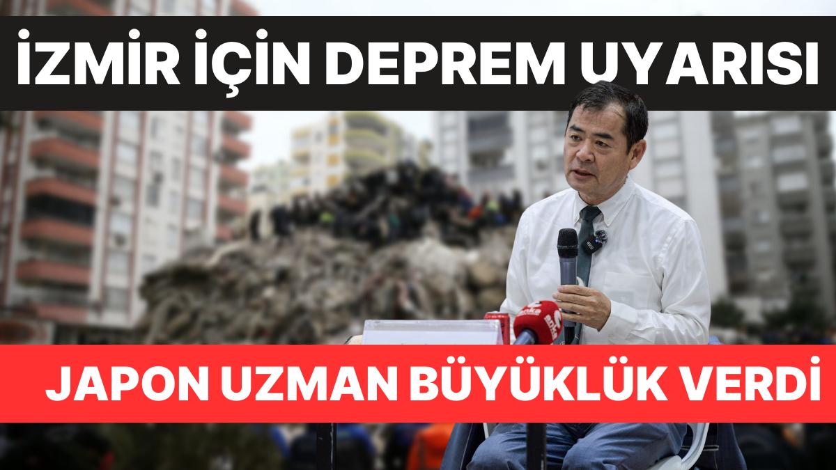 İzmir İçin Deprem Uyarısı! Japon Uzman Moriwaki Büyüklük Verdi!