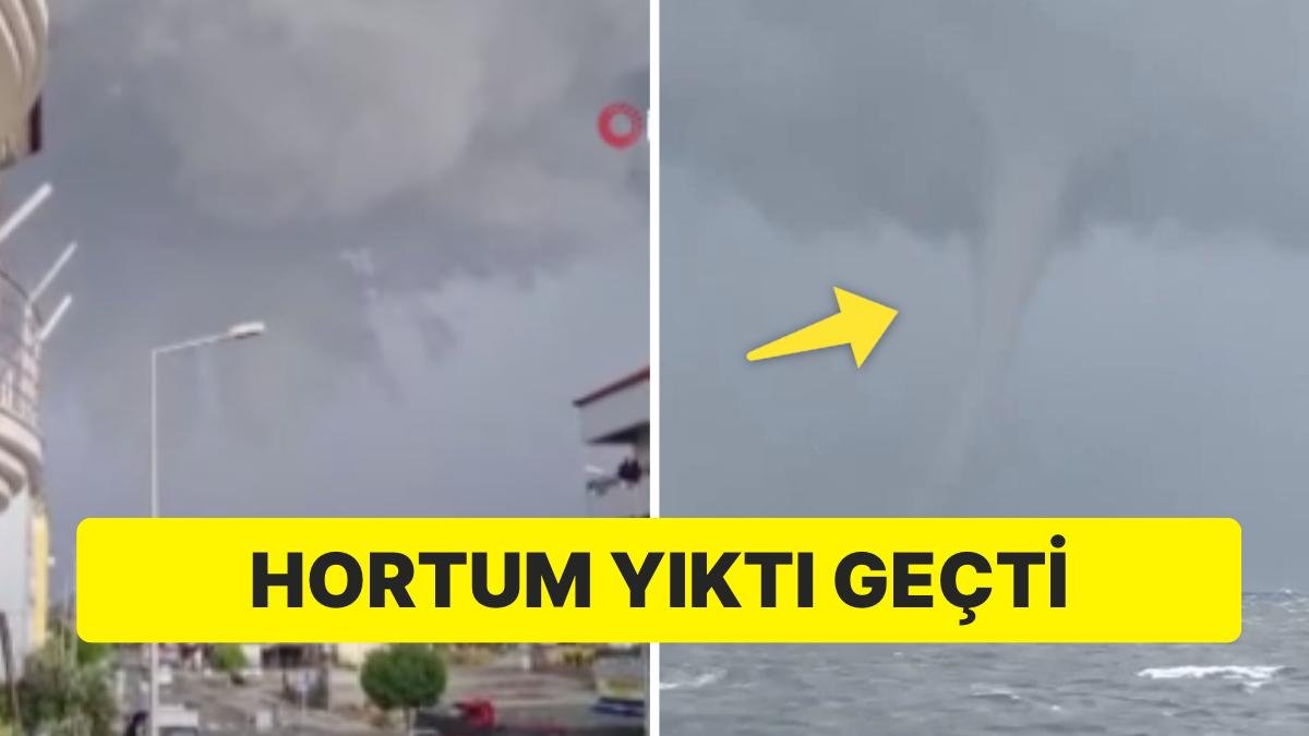 İzmir ve Dalaman’da Hortum: Ortalık Karıştı