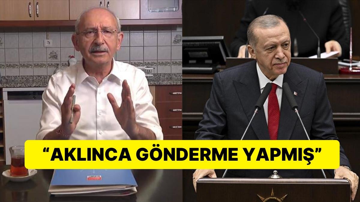 Kemal Kılıçdaroğlu’ndan Mutfak Göndermesi Yapan Cumhurbaşkanı Erdoğan’a Sert Yanıt!